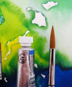 Best Professional Siberian Kolinsky Sable Detail Paint Brush, Value Set of 10, Miniature Brushes Will Keep a Fine Point and Spring, for Watercolor, Oil, Acrylic, Nail Art & Models 20 819tornadGL