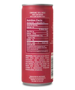 IZZE Sparkling Juice, Grapefruit, No Added Sugars, No Preservatives, Non-GMO, 8.4 Fl Oz Can (Pack of 24) 8.4 Fl Oz (Pack of 24) 23 819u9Cy5cgL