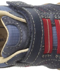 Stride Rite SRT Baby and Toddler Boys Prescott Casual Sneaker Infant (0-12 Months) 4 Wide Infant Blue 11 819vCmzC6iL