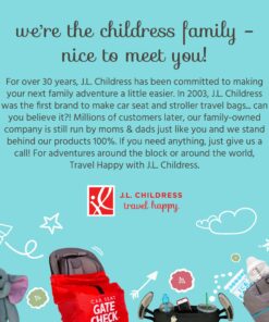 J.L. Childress Ultimate Padded Backpack Car Seat Travel Bag - Thick Padding, Heavy Duty Backpack - Gate Check Bag Fits All Car Seats & Boosters - Black 31 819xIPKJf3L 4