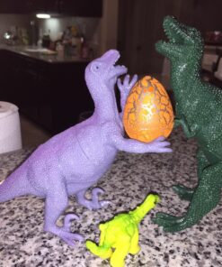 Jofan 24 PCS Dinosaur Eggs That Hatch Growing Easter Eggs with Mini Dinosaur Toys Inside for Kids Boys Girls Easter Basket Stuffers Gifts Fillers Party Favors Supplies 53 819yOAanAEL