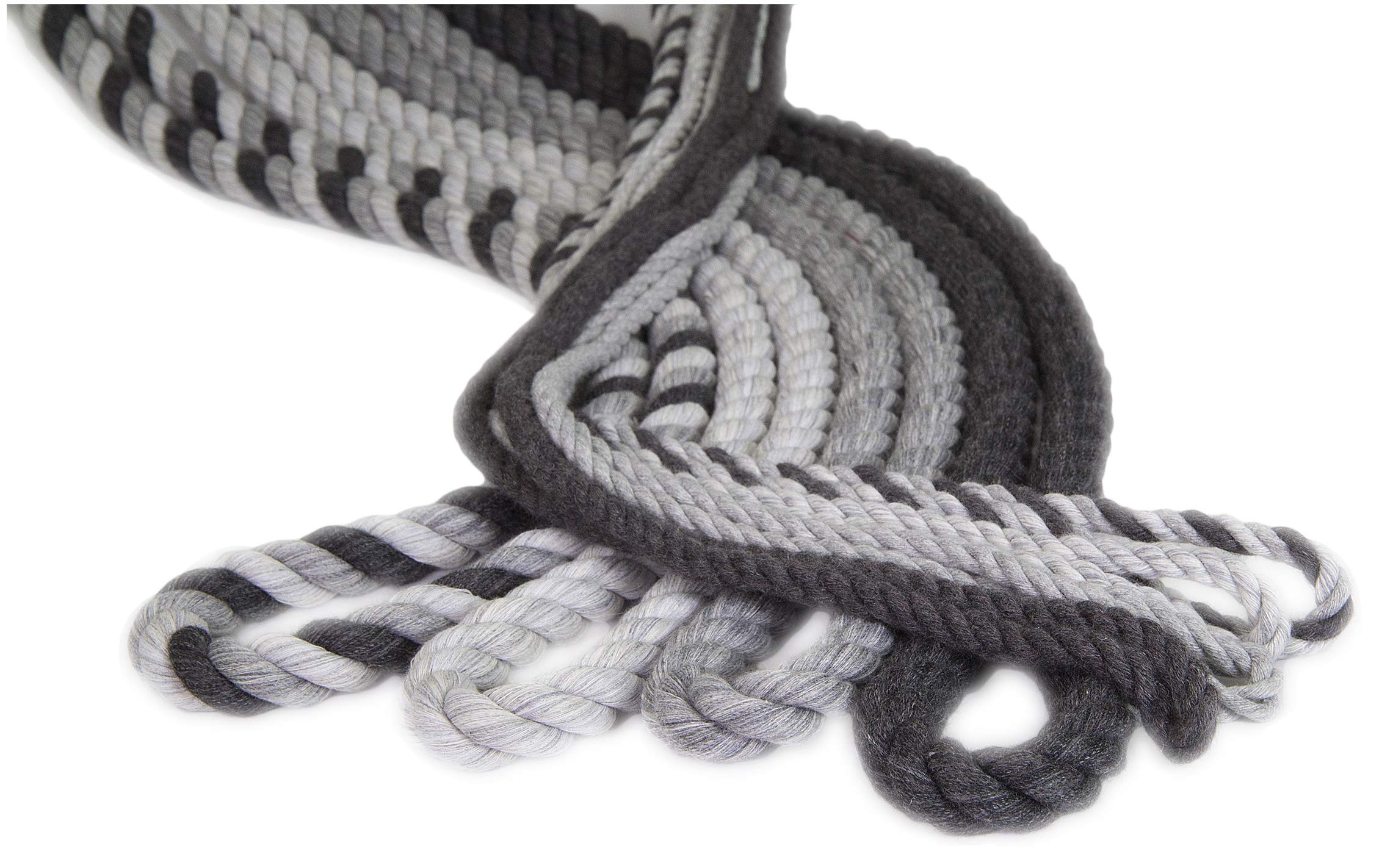 Ravenox Natural Twisted Cotton Rope | Made in The USA | Strong Triple-Strand Cordage for Sports, Décor, Pet Toys, Crafts, Macramé & Indoor Outdoor Use| by The Foot & Diameter (Multiple Color) Gray 1/4 Inch x 50 Feet 8 Ravenox Natural Twisted Cotton Rope | Made in The USA | Strong Triple-Strand Cordage for Sports, Décor, Pet Toys, Crafts, Macramé & Indoor Outdoor Use| by The Foot & Diameter (Multiple Color) Gray 1/4 Inch x 50 Feet - Image 8