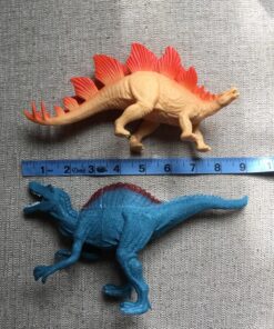 Boley 14 Pk Dinosaur Toys for Kids with Educational Pamphlet - 9" Long Dinosaur Toy Figures for Boys & Girls Ages 3+ 14 Pack + Dino Pamphlet 100 81A eh70AlL 1