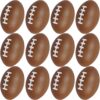 Mini Foam Footballs 12 Pcs Pack | 3.25” Inch Party Favor Balls for Kids | Mini Football Stress Ball Bulk | Toy Sports Little Footballs | Big Game Party Decoration Balls | Small Foam Football for Kids 12 Pack (Footballs) 28 81A21kKQcNL