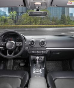 Alternative view of SEG Direct Car Steering Wheel Cover Universal Standard Size 14.5-15 inch, Black Microfiber Leather Standard size[14 1/2''-15'']