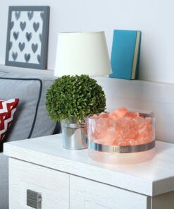 LEVOIT Aria Himalayan Salt Lamp, Pink Rock Large Crystal Natural Himilian Gift Night Light (ETL Certified) Touch Dimmer, 8.5lbs 31 81A2YmCFGfL