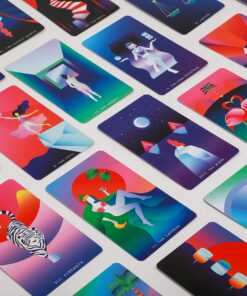 Mystic Mondays Tarot: A Deck for the Modern Mystic (Tarot Cards and Guidebook Set, Card Game Gifts, Arcana Tarot Card Set) 39 81A4fFwQiL