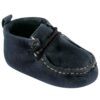 Luvable Friends Unisex Baby Crib Shoes, Navy Wallabee, 0-6 Months 12 81A66nmQJ8L