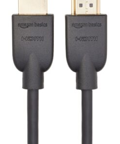 Amazon Basics 2-Pack HDMI Cable, 18Gbps High-Speed, 4K@60Hz, 2160p, Ethernet Ready, 6 Foot, Black 6 Feet 25 81A6udeF5XL