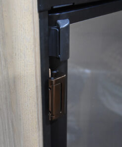 BAOWEIJD Door Lock Child Proof, Home Security Door Reinforcement Lock Withstand 800 lbs Door Latch Double Safety Security Protection for Your Home (Brown Door Security Lock) Brown 28 81A7UFc413L