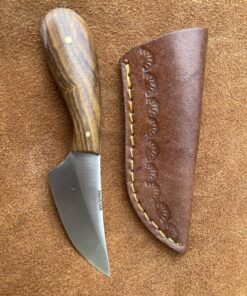 Szco Supplies 4.75” Small Slim Skinner Patch Outdoor Hunting Knife with Brown Leather Sheath (DH-7990) 40 81A7bwT5QYL