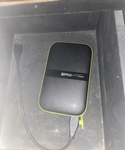 SP Silicon Power 2TB Rugged Portable External Hard Drive Armor A60 Shockproof USB 3.1 Gen1 for PC Mac Xbox and PS4 Black Black-Green 51 81AAAvZPHTL