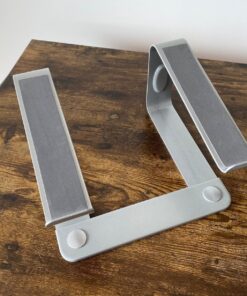 LORYERGO Laptop Stand, Ergonomic Computer Stand Laptop Riser for Desk, Laptop Stand Desk Holder Compatible with Most 10-15.6” Laptops, Silver A-Silver 36 81AAtgN66GL