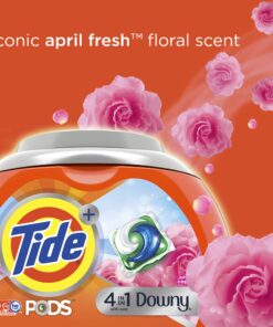 Tide PODS 4 in 1 with Downy, Laundry Detergent Soap PODS, April Fresh Scent, 73 Count, Packaging May Vary 20 81AC30lSe2L