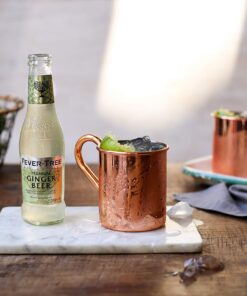 Fever-Tree Refreshingly Light Ginger Beer, No Artificial Sweeteners, Flavourings or Preservatives, 16.9 Ounce 500 ml (Pack of 8) 16.9 Fl Oz (Pack of 8) 20 81AC5ENAX1L