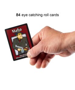 Apostrophe Games Mafia The Party Game Deluxe Edition – A Game of Lying, Bluffing and Deceit– Card Game, Adults and Teens – Board Game 14 81AC5SPMIPL