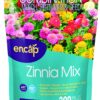 Encap 10806-6 Zinnia Cut Flower Mix, 2 Pounds
