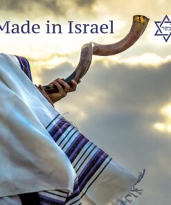 Alternative view of Half-Polished Finish Yemenite Kudu Horn Shofar 20"-22"