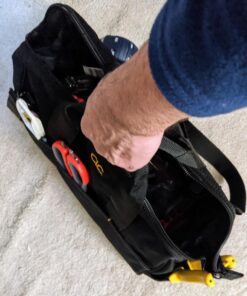 CLC Custom Leathercraft 1165 Large BigMouth Bag, 22 Pocket Tool Bag 17 81AFh4P67PL