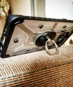 Spigen Style Ring Cell Phone Ring Phone Grip/Stand/Holder for All Phones and Tablets - Black 50 81AGFGLO2FL