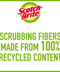 Scotch-Brite Non-Scratch Scrub Sponges, 24 Scrub Sponges, Lasts 50% Longer than the Leading National Value Brand 3 Count (Pack of 8) 15 81AK8MGIujL