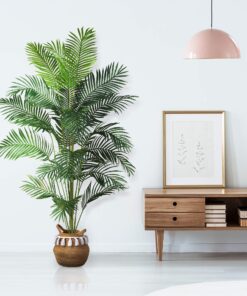 Nearly Natural 5261 7ft. Paradise Palm,Green 27 81ALMJAginL