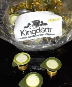 Broadman Church Supplies Pre-filled Communion Fellowship Cup, Juice and Wafer Set, 100 Count, Plastic 100 Count (Pack of 1) 28 81ALOFgiu9L