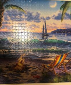 Buffalo Games - Darrell Bush - Coastal Twilight - 1000 Piece Jigsaw Puzzle 44 81ALbj44UzL