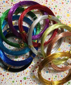 PH PandaHall 650 Feet Colored Aluminum Wire 20 Gauge Jewelry Wire 10 Colors Craft Wire Thin Hobby Wire Bendable Metal Craft Wire Jewelry Beading Wire for Sculpture Floral Arrangement Project 20 Gauge (0.8mm) 10 Colors- 65 Feet 2 51 81AMhfos5wL