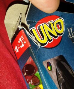 Mattel Games UNO Harry Potter Card Game Movie-Themed Collectors Deck of 112 Cards with Hogwarts Character Images, Gift for Fans Ages 7 Years Old & Up First Edition 42 81AOMrH7TGL