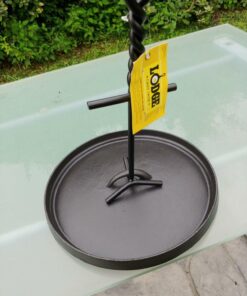Lodge Camp Dutch Oven Lid Lifter. Black 9 MM Bar Stock for Lifting and Carrying Dutch Ovens. (Black Finish) 13 81APHE4PzL