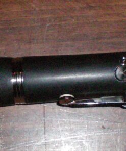 Eastar B Flat Clarinet for Beginner, Ebonite Clarinet Nickel-plated with 2 Barrels, 3 Reeds, White Gloves, Hard Case, Cleaning Kt, ECL-300 Nickel keys, Student style 52 81AQC0mnKCL