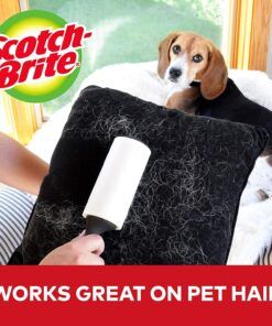 Scotch Brite Lint Roller, Value Pack of 75 Sheets, 375 Total Sheets 75 Sheets (5 Pack = 375) 11 81AR42pV9qL