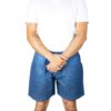 Dukal 360 Patient Exam Wear, Short, Non-Sterile, Unisize, Dark Blue (10 Bags of 5) (Pack of 50) 6 81ASNdL13xL