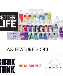 BETTER LIFE All Purpose Cleaner - Multipurpose Home and Kitchen Cleaning Spray for Glass, Countertops, Appliances, Upholstery & More - Multi-surface Spray Cleaner - 32oz Clary Sage & Citrus 32 Fl Oz (Pack of 1) 12 81AUCv3R6kL