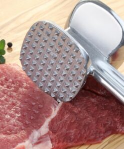 New Star Foodservice 36374 Heavy Duty Cast Aluminum Meat Tenderizer, 10-Inch 16 81AVaH5QRKL