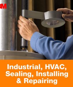 3M Pro Strength Duct Tape Industrial & HVAC, 1.88 inches by 60 yards, 1260-A, 1 roll 12 81AVicLsyKL