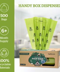 Alternative view of Pogi’s Dog Poop Bags - 500 Doggie Poop Bags for Yards - Leak-Proof Dog Waste Bags - Ultra Thick, Extra Large, Scented Poop Bags for Dogs & Cats (Single Large Roll) 500 Count (Pack of 1)