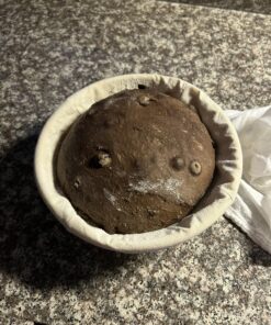 9 Inch Bread Banneton Proofing Basket - Baking Bowl Dough Gifts for Bakers Proving Baskets for Sourdough Bread Scraper Tool Starter Proofing 9 inch White Scraper 43 81AYj6LSjpL