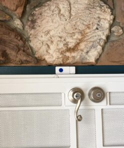 SadoTech Wireless Doorbell for Home - Battery Operated, 1000 Feet, Waterproof Door Bell w/LED Flash, 1 push button + 1 receiver, Waterproof White 52 81AZbMgE3GL