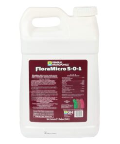 Alternative view of General Hydroponics FloraMicro 5-0-1, Use with FloraBloom & FloraGro for A Tailor-Made Nutrient Mix Ideal for Hydroponics, 2.5 Gallon 2.5 gal 2.5-Gallon