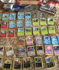 Alternative view of Pokemon 100 Assorted Cards with Foils & Bonus Mew Promo! [Toy]