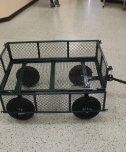 Sandusky Lee CW3418 Muscle Carts Steel Utility Garden Wagon, 400 lb. Load Capacity, 21-3/4" Height x 34" Length x 18" Width 40 81AakmUx3NL