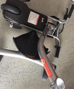 Razor PowerRider 360 – Electric Tricycle, Up to 9 mph, Welded Steel Fork, 12V Powered Ride-On for Ages 8 and Up, Black, Yellow 29 81Aci7PT1L