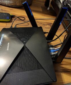 NETGEAR R9000-100NAR Nighthawk X10 AD7200 802.11ac/ad Quad-Stream WiFi Router - Certified Refurbished 42 81AcjYfO eL