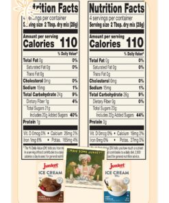 Alternative view of Junket Ice Cream Mix Bundle - 2 Vanilla, 2 Chocolate (4 Total)