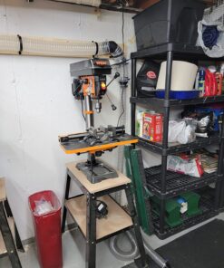 POWERTEC 70143 4" x 20' PVC Dust Collection Hose for Dust Collector for Woodworking and Shop Vacuum, 4 Inch Dust Collector Hose for Dust Collection Fittings, Clear 4" x 20' 22 81AdFestYXL