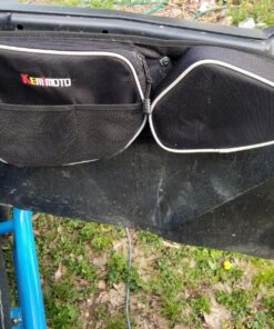 KEMIMOTO Side Door Bags Compatible with RZR, UTV Front Door with Knee Pad, Driver and Passenger Side Storage Bag Set Compatible with Polaris RZR XP 1000, 4 1000, Turbo, S900 2014-2019 2PCS 31 81AeajHIFjL