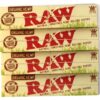 Raw King Size Slim Organic Hemp Rolling Papers 4 packs 1 7 81Af6DnDDNL