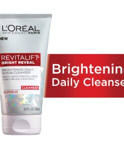 Alternative view of L'Oreal Paris Skincare Revitalift Bright Reveal Facial Cleanser with Glycolic Acid, Anti-Aging Daily Face Cleanser to Exfoliate Dullness and Brighten Skin, 5 Fl Oz (Pack of 1) 5 Fl Oz (Pack of 1)